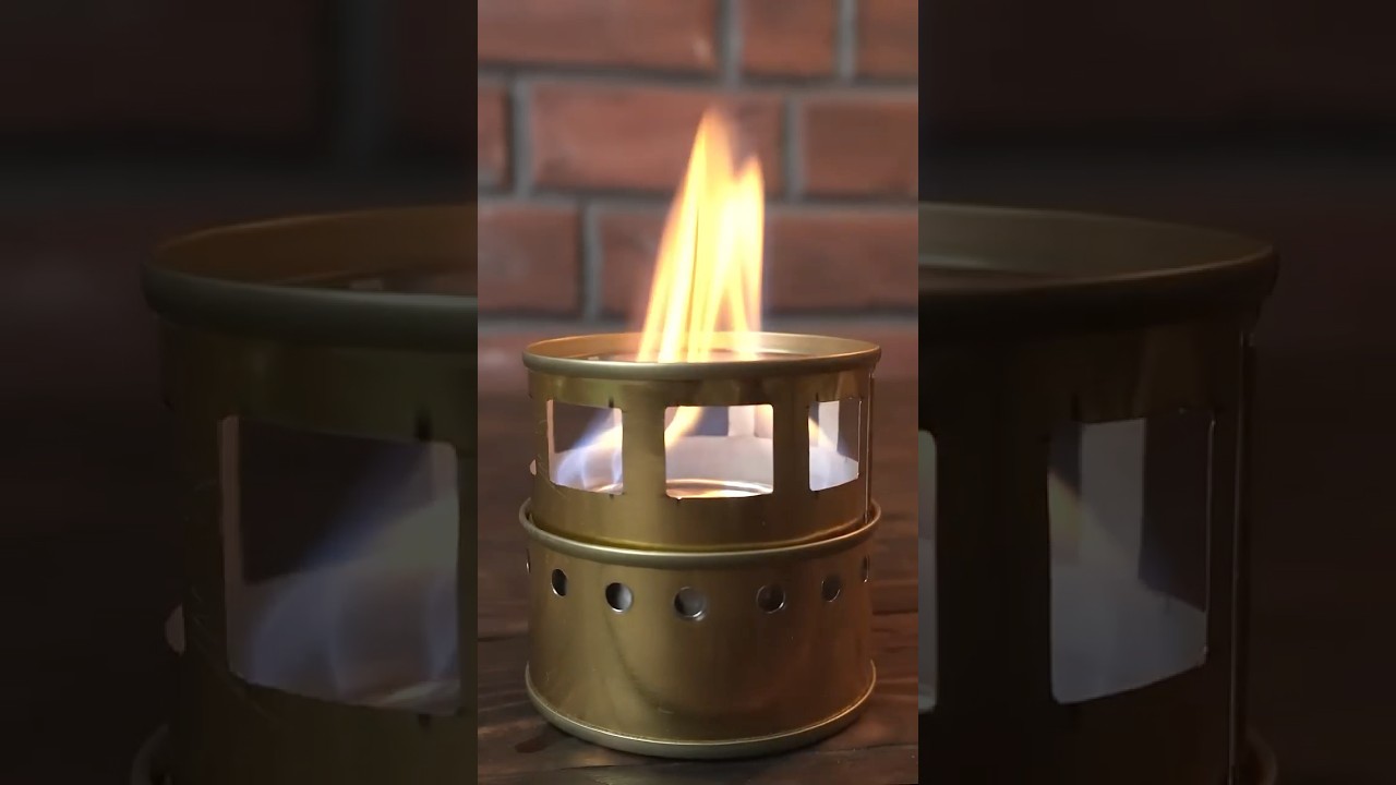 How To Make The Ultimate Tuna Can Alcohol Stove - Camping and Survival Kit #survival #camping