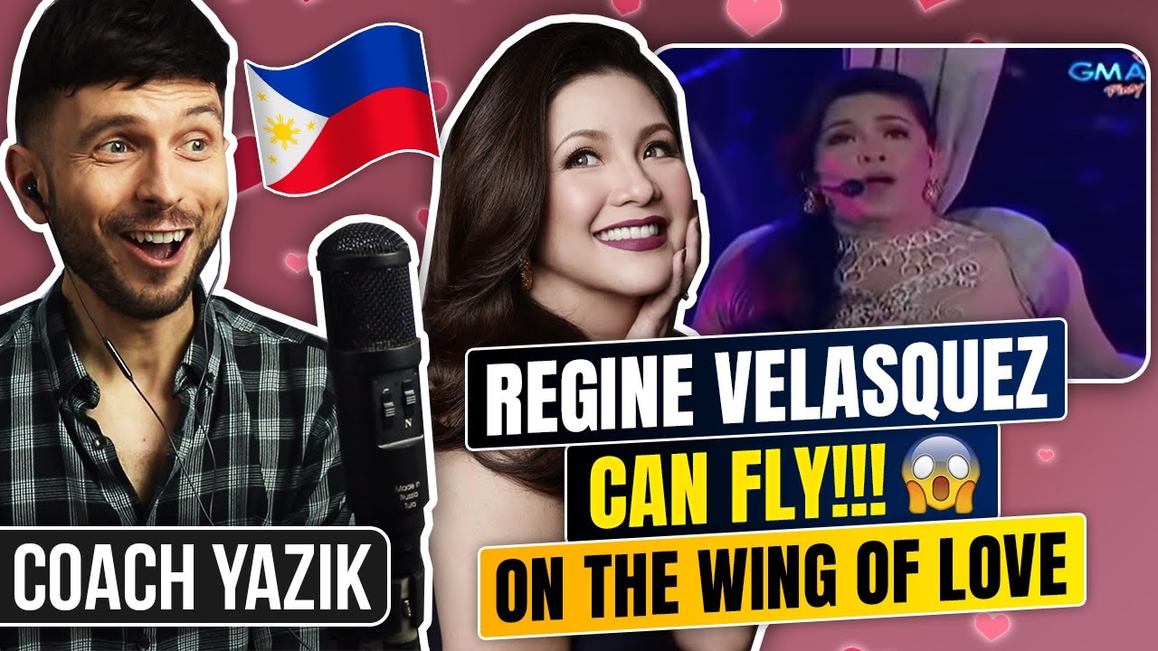 YAZIK reacts to Filipino Singer Regine Velasquez - On The Wings Of Love