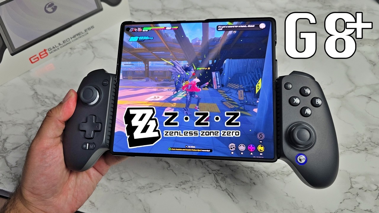 Обзор GameSir G8+ — лучший мобильный контроллер 2024 года — игра по-новому!