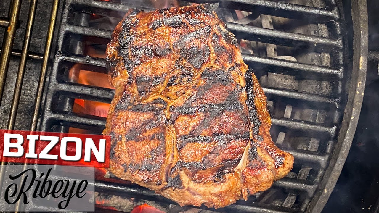 BIZON Ribeye Steak | Lekkerder dan RUND? | NASQ BBQ