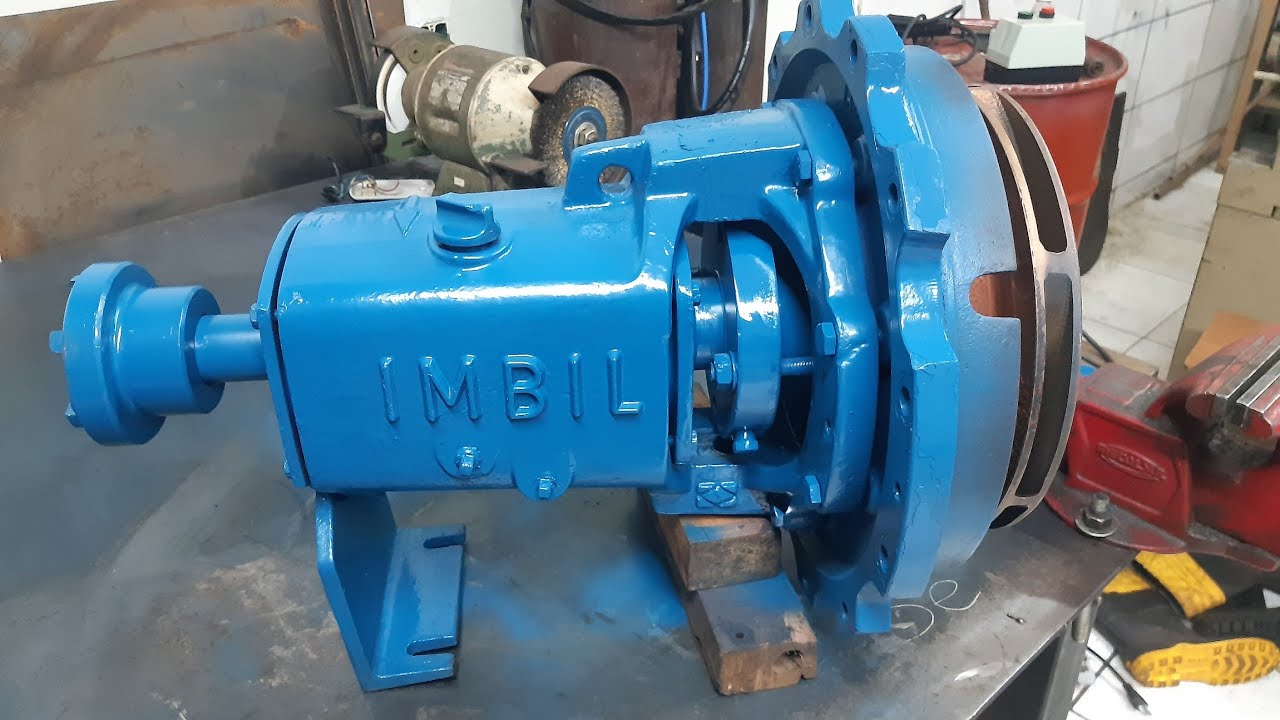 MANUTENÇÃO DE BOMBA CENTRÍFUGA DE MANCAL - RESTORATION CENTRIFUGAL BEARING PUMP