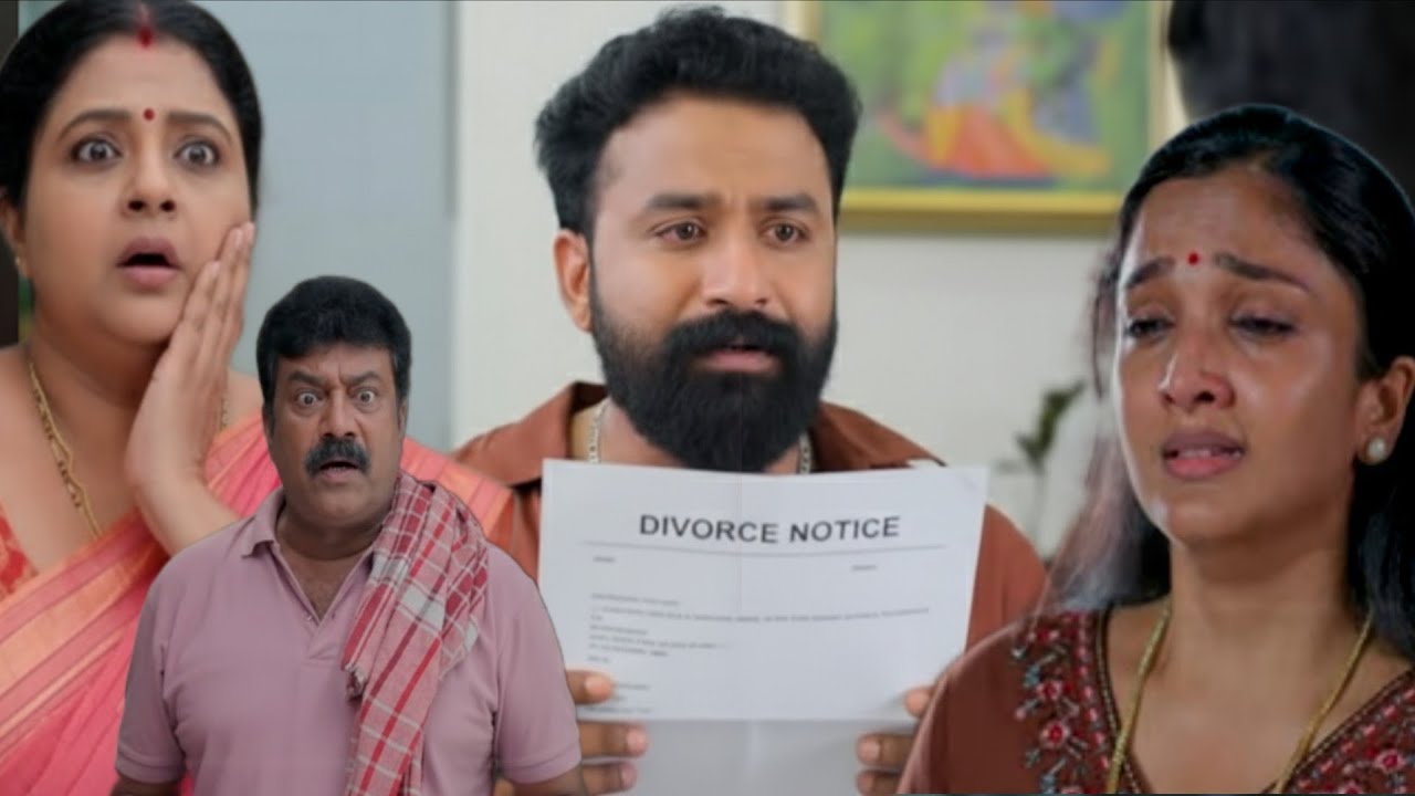 വേദഅയച്ച divorce notice കണ്ട് ഞെട്ടിത്തരിച് വിക്രം#pavithram #pavithrampromo 