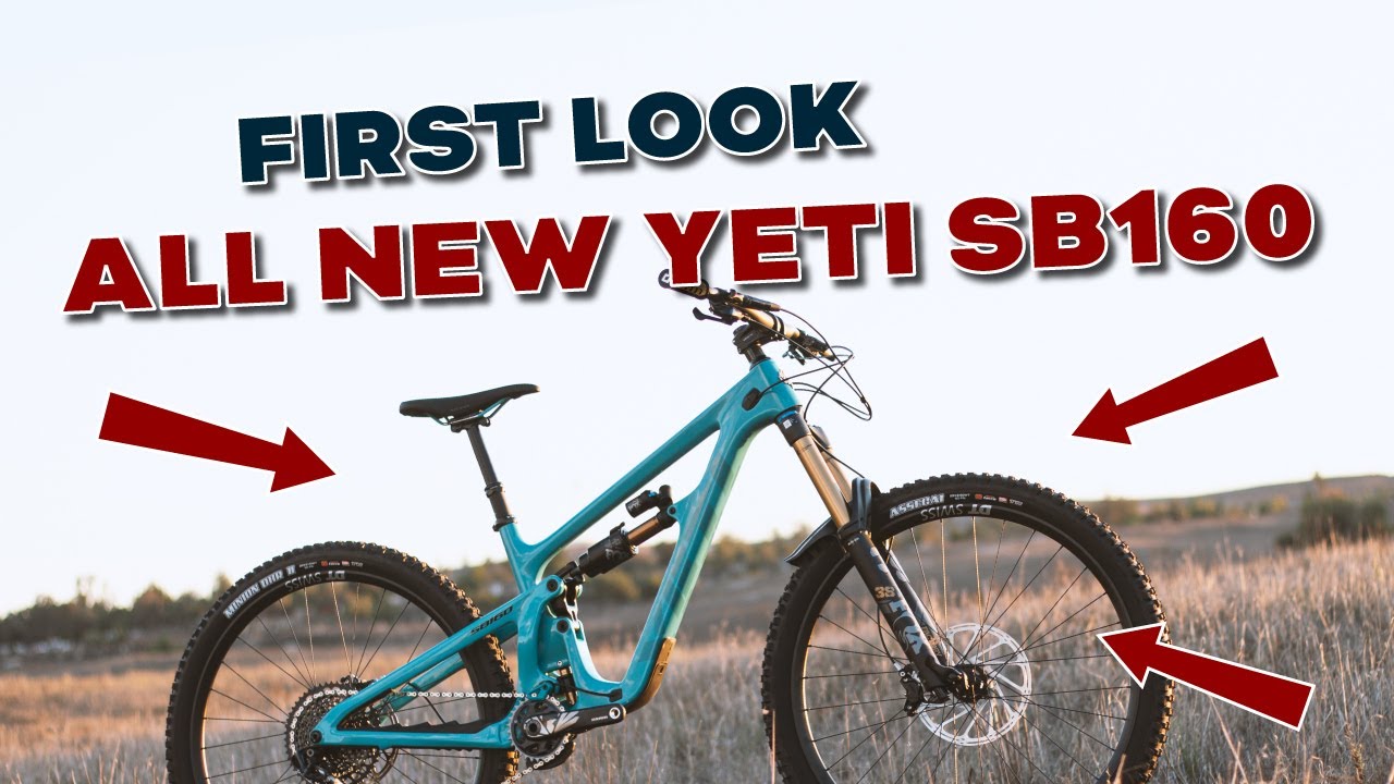 First Look at the New 2023 Yeti SB160! #yeticycles #mountainbike