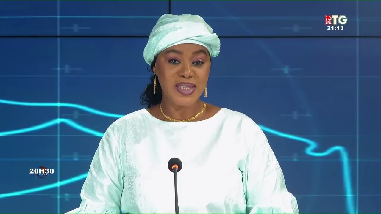 JT DE 20H30 DU 22 FEVRIER 2026 ''LES ÉDITIONS DE LA RTG GUINÉE 224