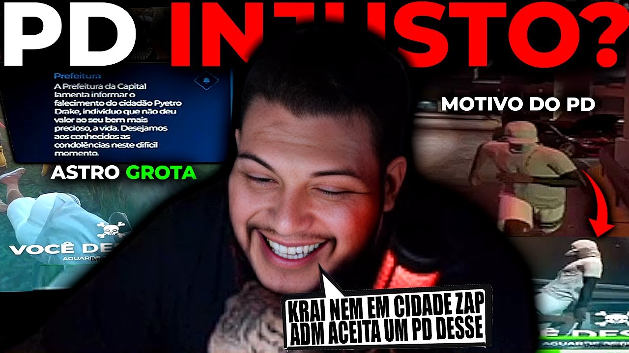 POLÊMICA! RAFÃO SE REVOLTA APÓS MEMBRO DA GROTA TOMAR PD DE FORMA INJUSTA NA SUA VISÃO! GTA RP!