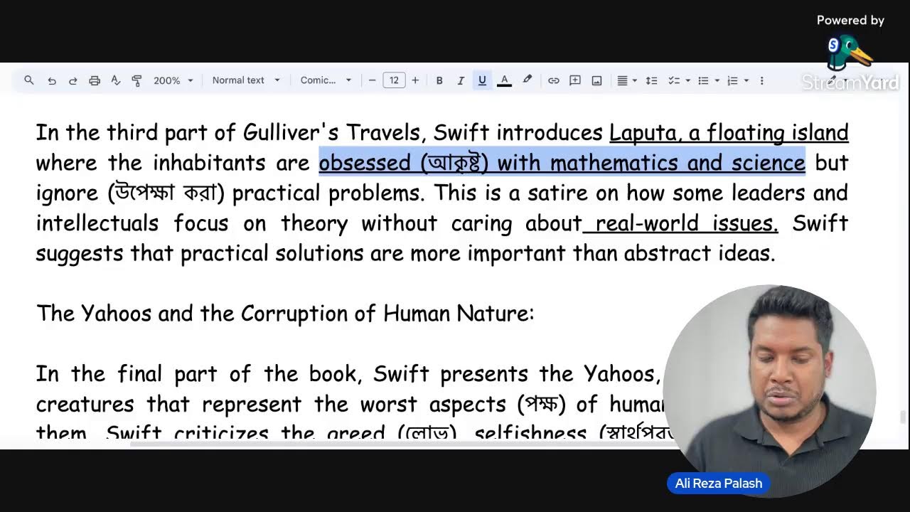 Gulliver's Travels | All Important Broad