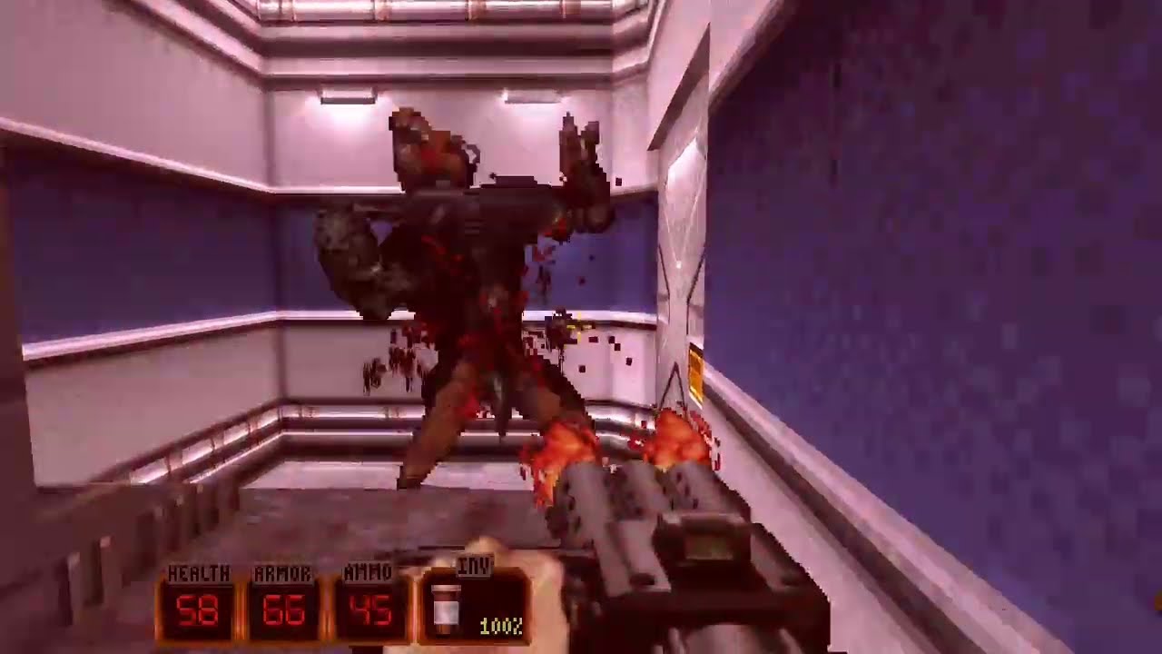 Duke Nukem 3D EP4L11 Area 51 (Secret Level) The Birth