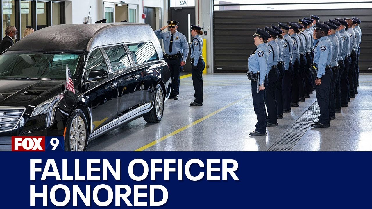 Minneapolis PD officer killed in ambush honored