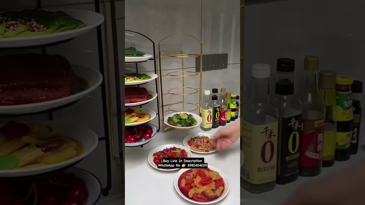 Space Saving Kitchen Rack 🏠✨ | 5 Layer Counter Organizer | Must Have Storage 