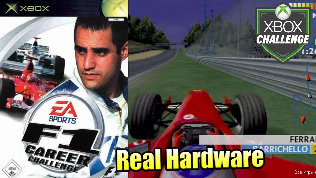 F1 Career Challenge — Xbox Original Gameplay HD — Real Hardware {Component}