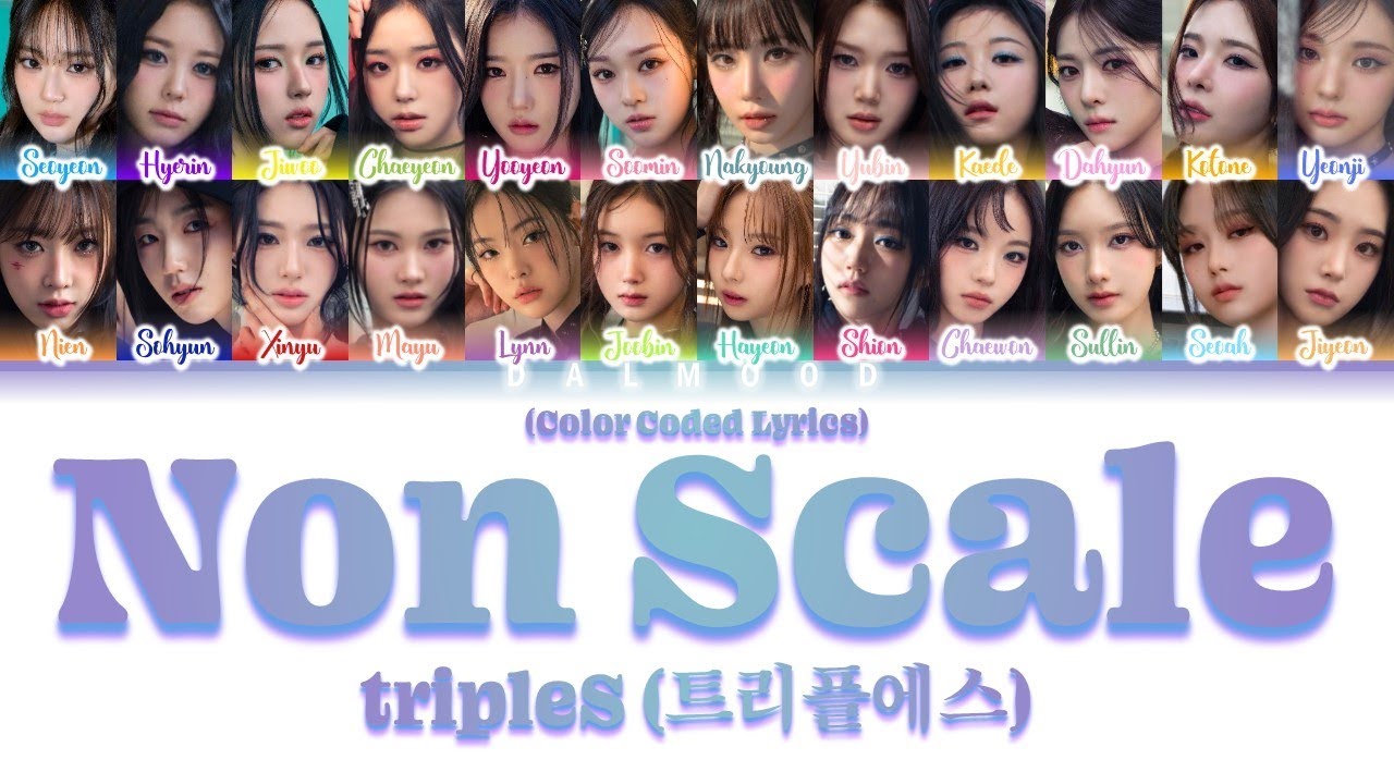tripleS (트리플에스) - Non Scale [Color Coded Lyrics Han|Rom|Eng]