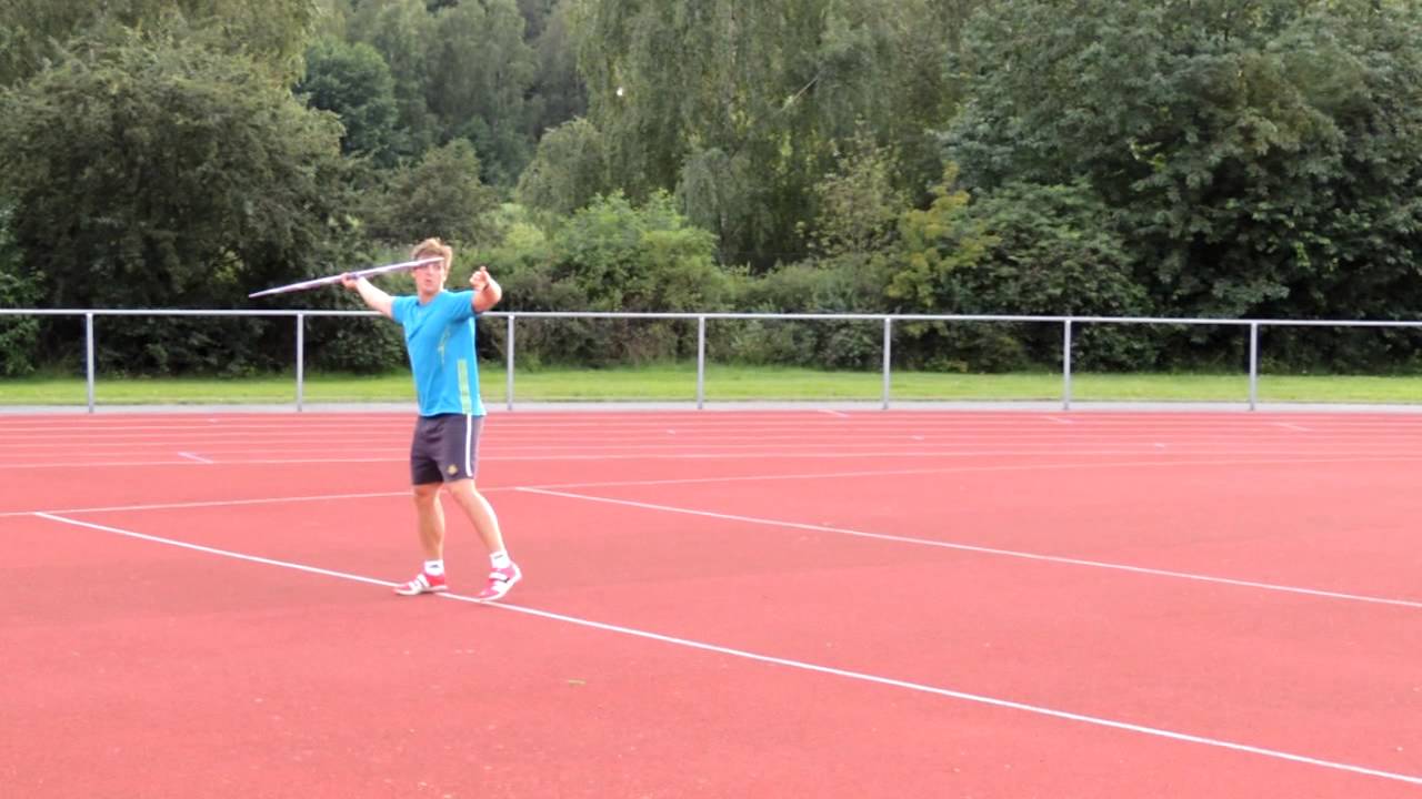 Kim Amb / Javelin Throw - Throwing practice (Part 1) 2012