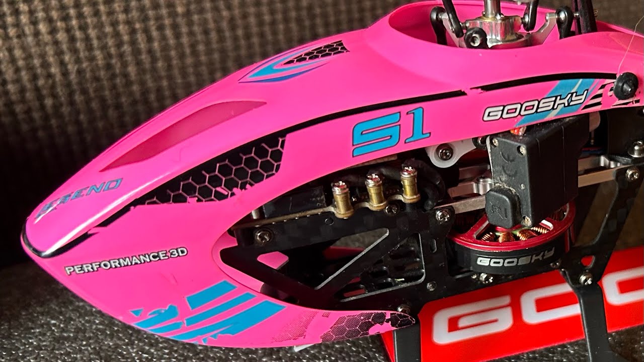 Goosky s1 tail boom replacement