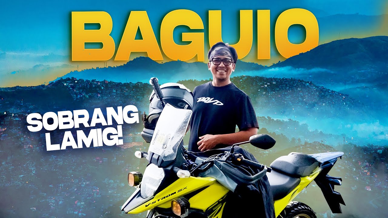 EXTREME COLD BAGUIO RIDE | 11,542 Mountain CURVES!