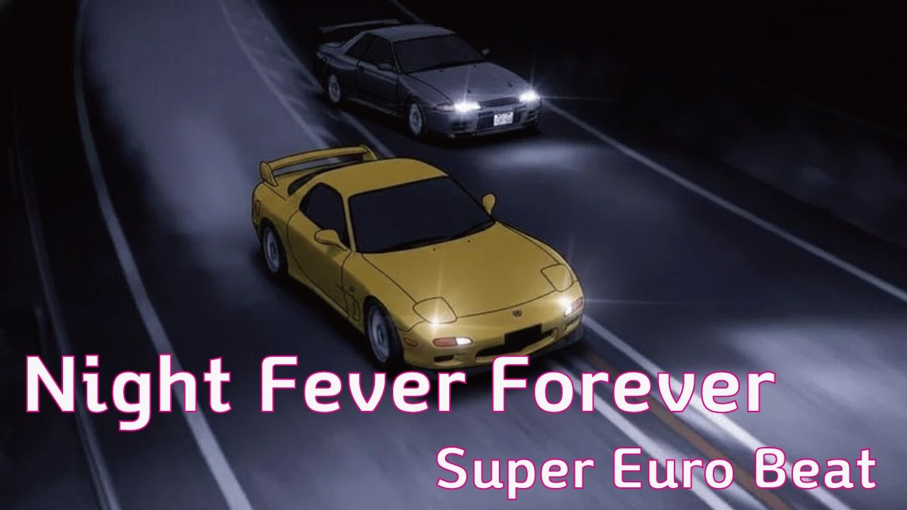 🚗💨 Night Fever Forever – Sound Traveler 🎵 | Initial D Style Eurobeat (이니셜D 감성 드라이브)