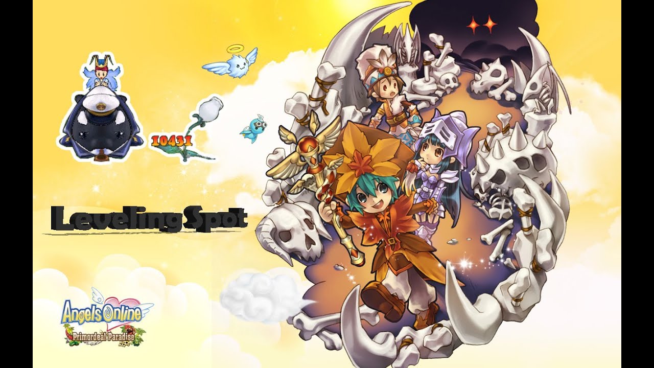 Angel Love Online -  Newbie Guide Part 5 Spot Leveling