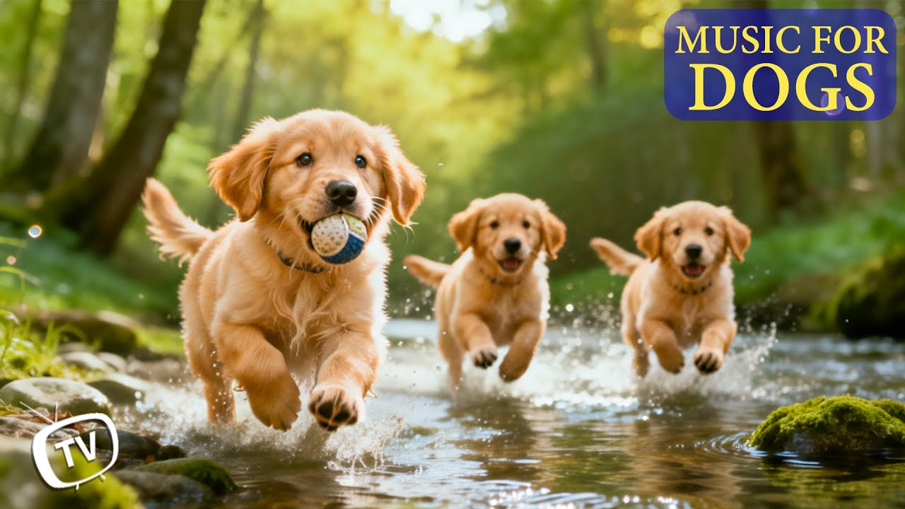 12 Hours Dog Music 🐶 Relaxing Sounds for Dogs & Anti-Separation Anxiety Relief | Calm & Deep Sleep