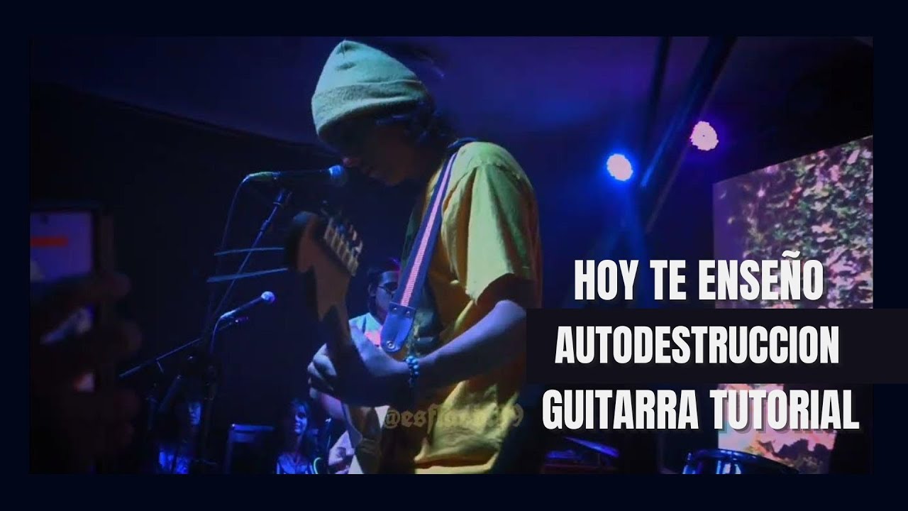🟡KEW | AUTODESTRUCCION DE CLAUSTROFOBICO EN GUITARRA TUTORIAL