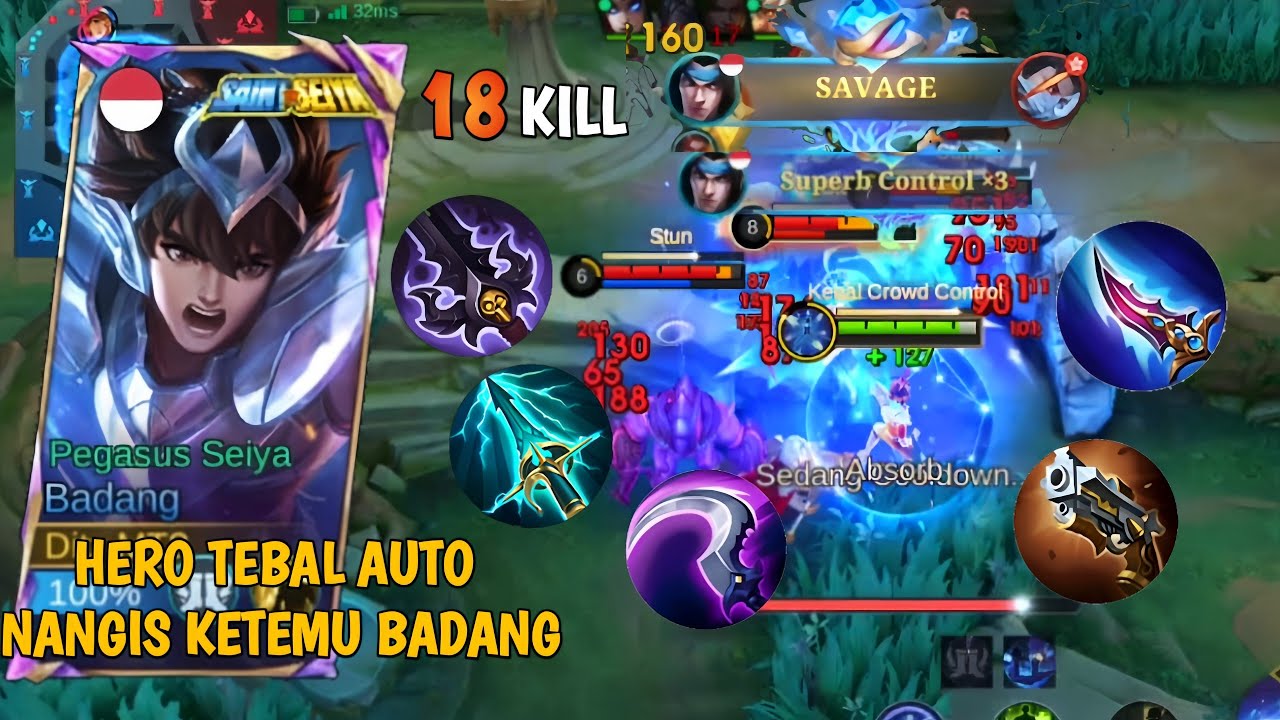 DAPAT SAVAGE DIAWAL SEASON!! Badang penetration damage tersakit