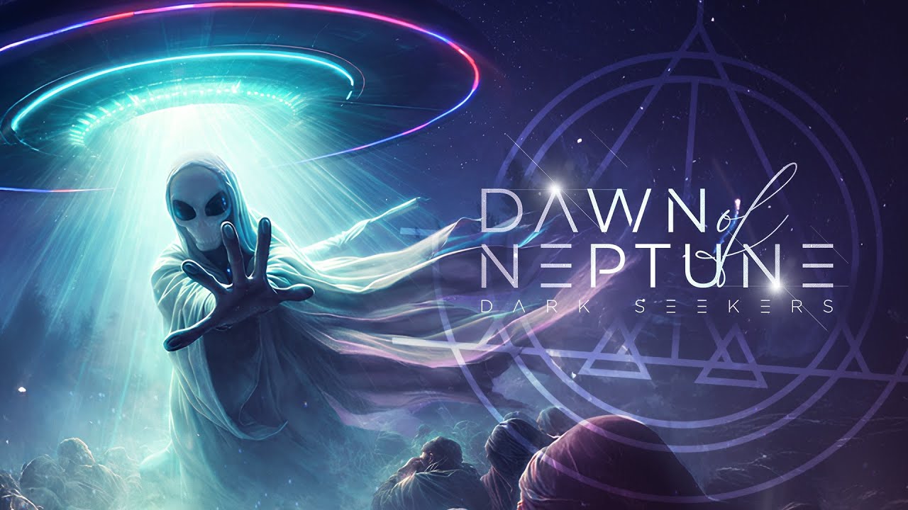 Dawn of Neptune - Dark Seekers | Official Visualizer | Instrumental Melodic Metal | Sci-Fi Metal