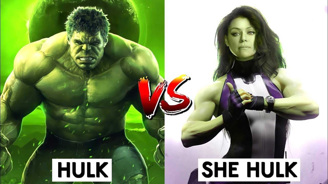 HULK VS SHE HULK FIGHT😳Wait For End😱 