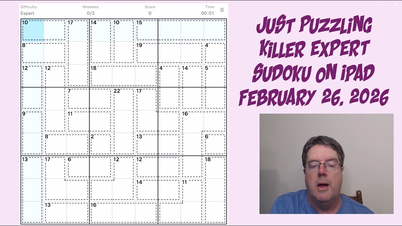 Learning Killer Sudoku By Doing and Explaining | February 26 2026