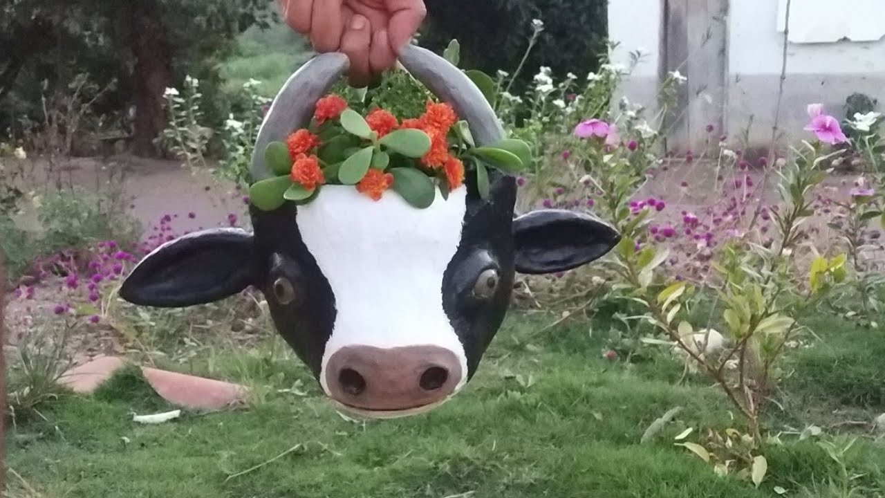 Como Fazer Um Lindo Vaso Fazenda Feliz 🐮🐄