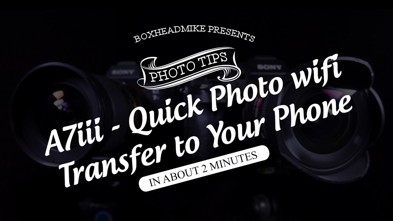Передача фотографий по Wi-Fi на ваш телефон — мгновенная передача профессиональных снимков — Sony...