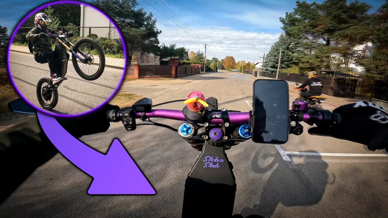 15000W Ebike Wheelie - BearEbike Russell Custom