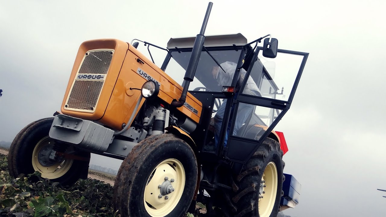 Wiosna 2015 Wysiew nawozów Ursus C- 360 3P Zetor 7245