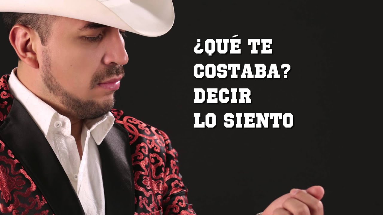 Qué Te Costaba - Fidel Rueda [Lyric Video]