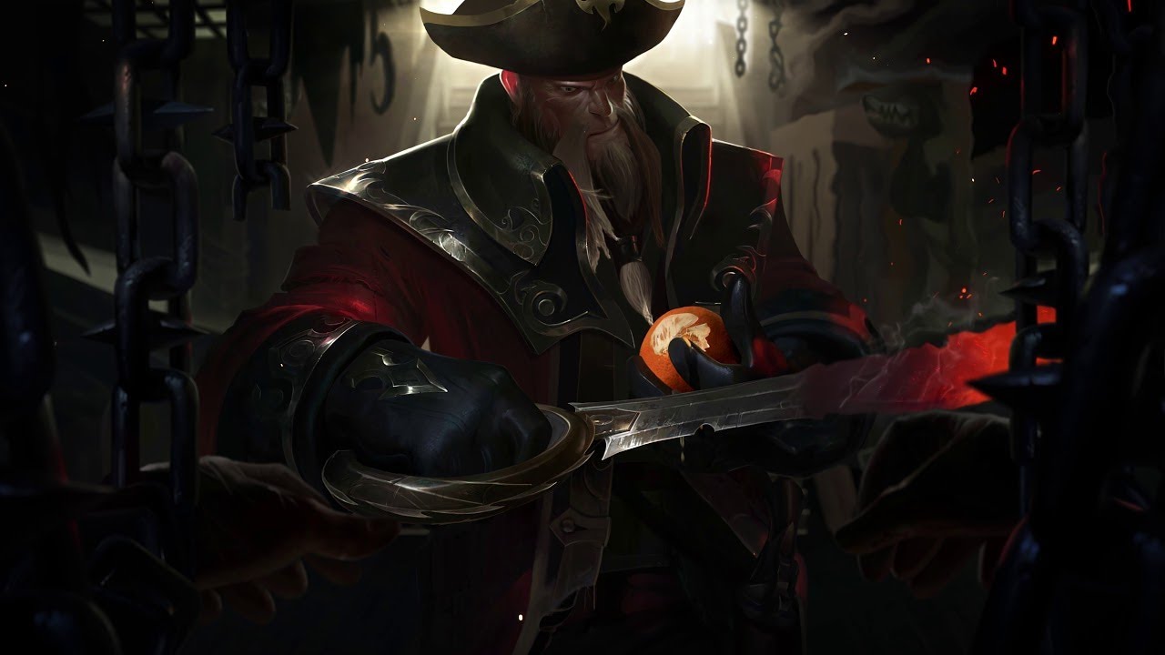 Captain Gangplank Mid! (No Commentary)