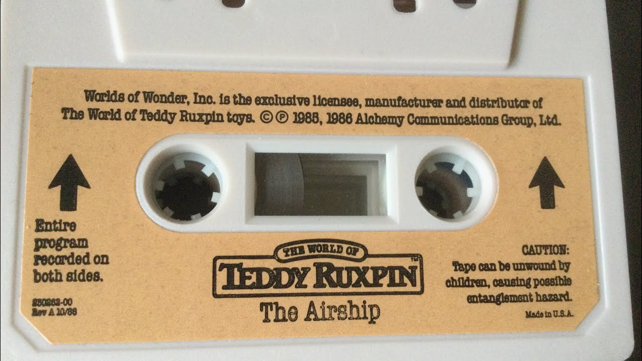 Teddy Ruxpin The Airship FULL TAPE