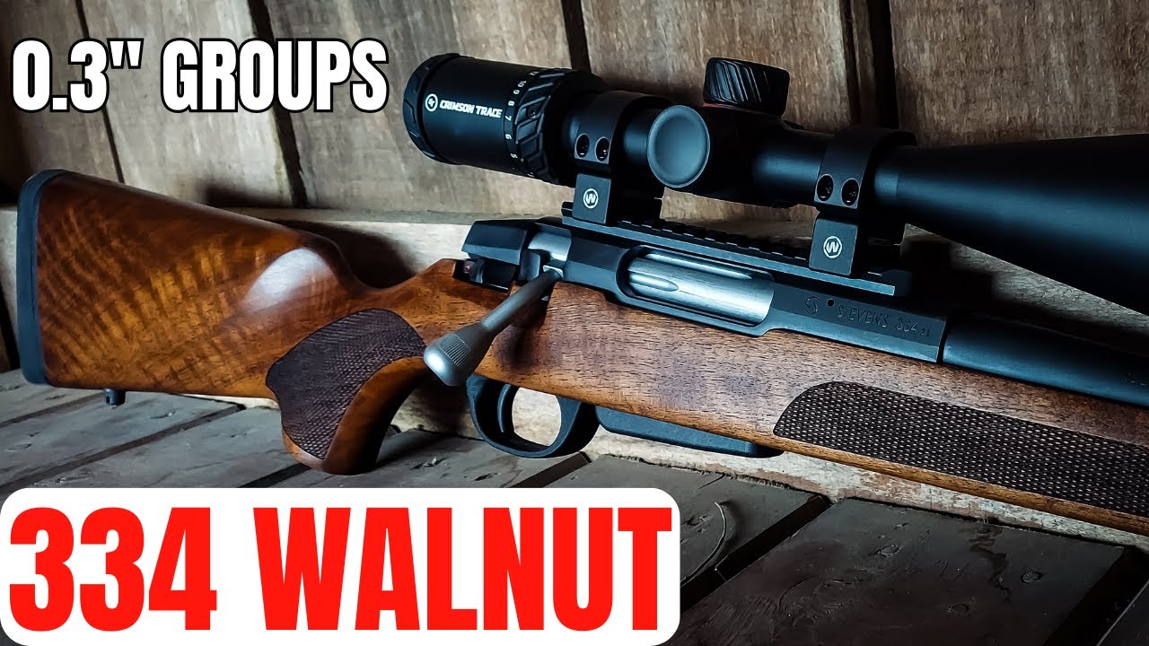 Stevens 334 Walnut — ОЧЕНЬ ВПЕЧАТЛЕН