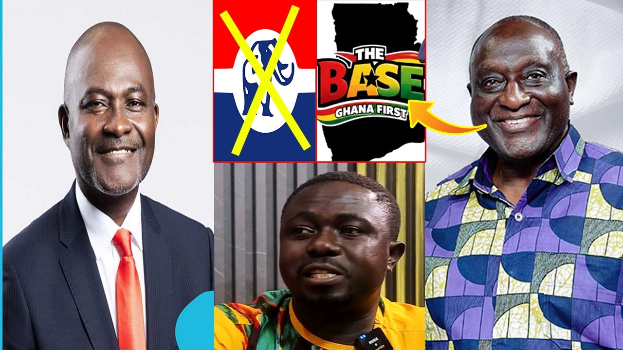 BREAK!! The Base and Alan Kyeremateng will kick NPP and NDC out.Foxzy hints