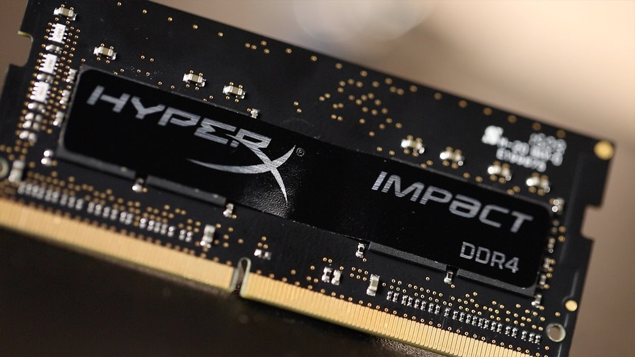 Pamięć DDR4 SODIMM 4&ndash;64GB &ndash; HyperX Impact