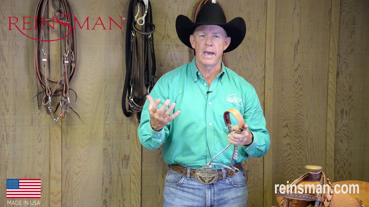 Explanation of a Hackamore Bit with Reinsman Professional Van Hargis