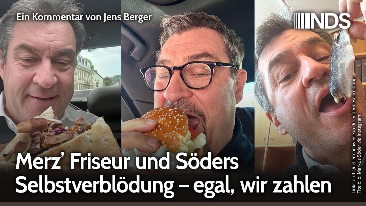 Merz&rsquo; Friseur und S&ouml;ders Selbstverbl&ouml;dung &ndash; egal, wir zahlen | Jens Berger | NDS-Podcast