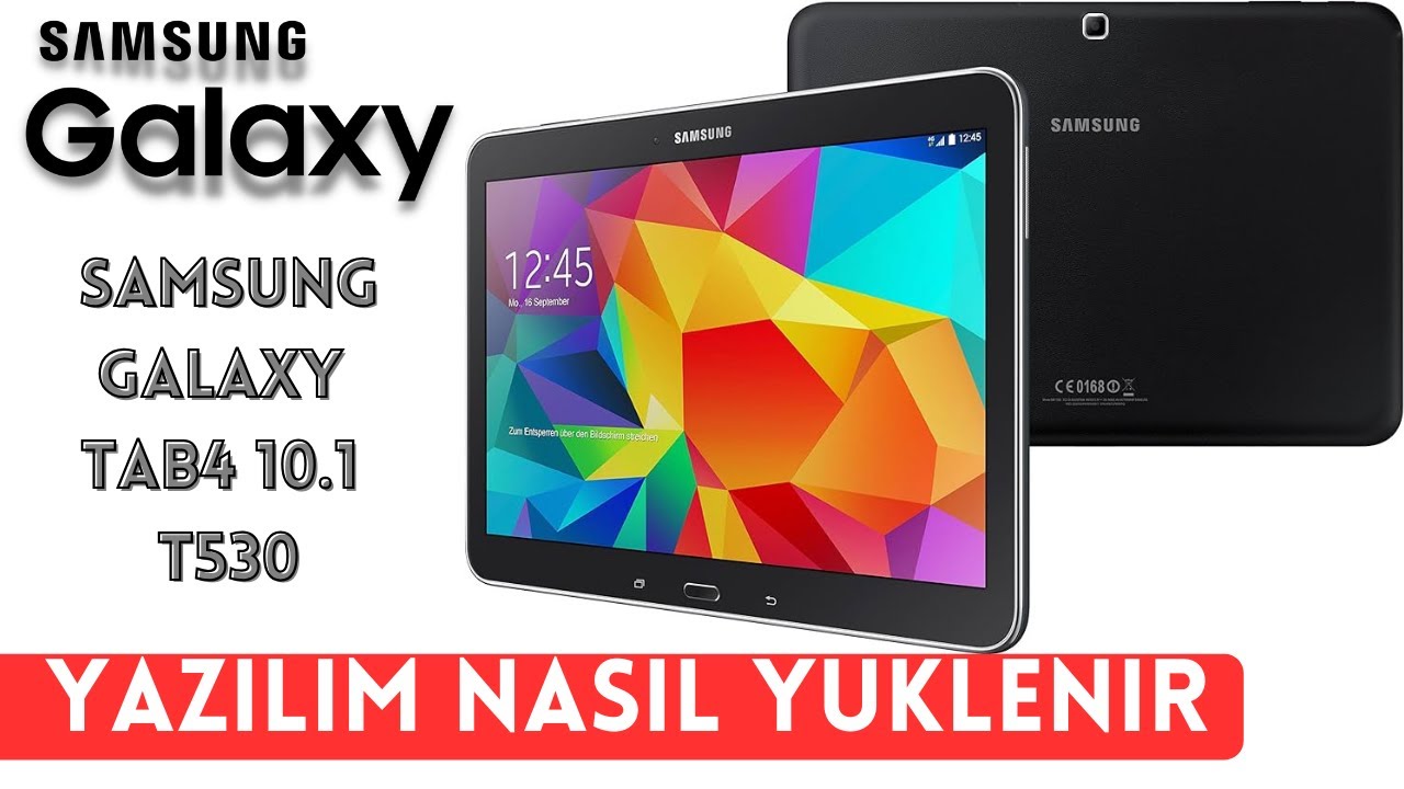 Samsung Galaxy Tab4 10.1 T530 nasıl yazılım yüklenir. How to update Samsung Galaxy Tab T530 firmware