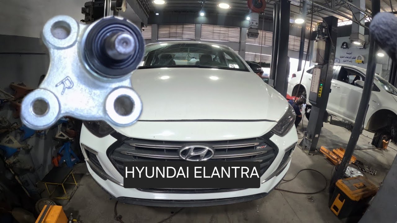 замена шаровой опоры ... hyundai elantra 2017-2020 (крутящий момент)