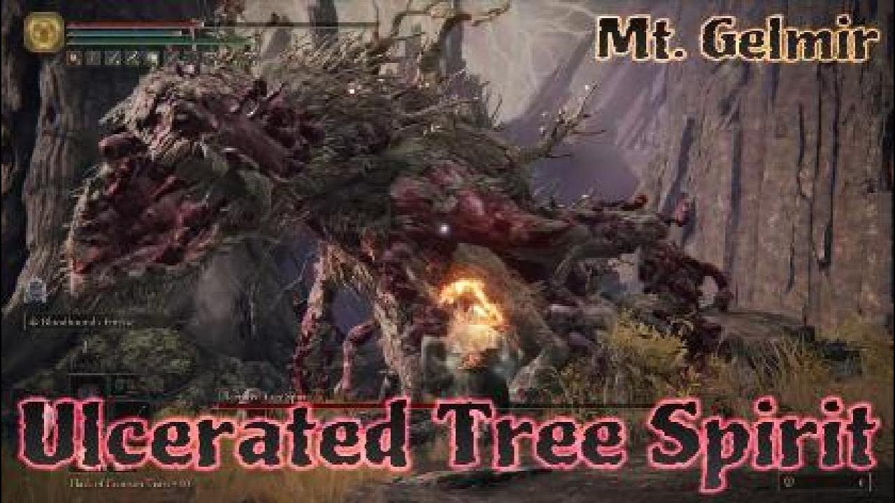 Elden Ring | Ulcerated Tree Spirit Boss Fight | Minor Erdtree (Mt. Gelmir)