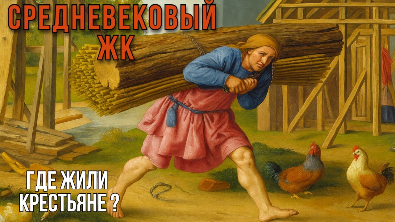 ТАЙНЫ СРЕДНЕВЕКОВЫХ КРЕСТЬЯН | КАК ОНИ СТРОИЛИ ДОМА СВОИМИ РУКАМИ!