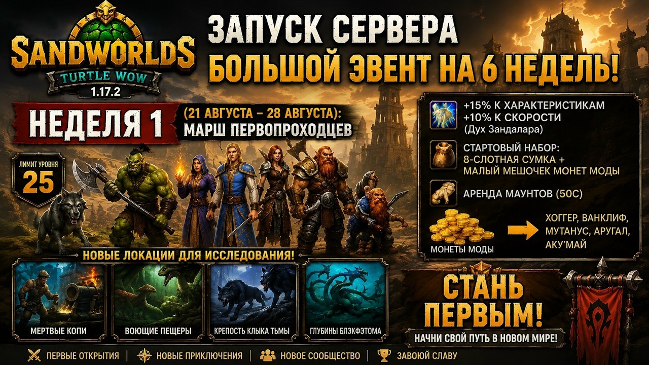 🛡️ СМОГУ ЛИ Я УДЕРЖАТЬ АГРО? Впервые танкую паладином | SandWorlds (Turtle WoW)