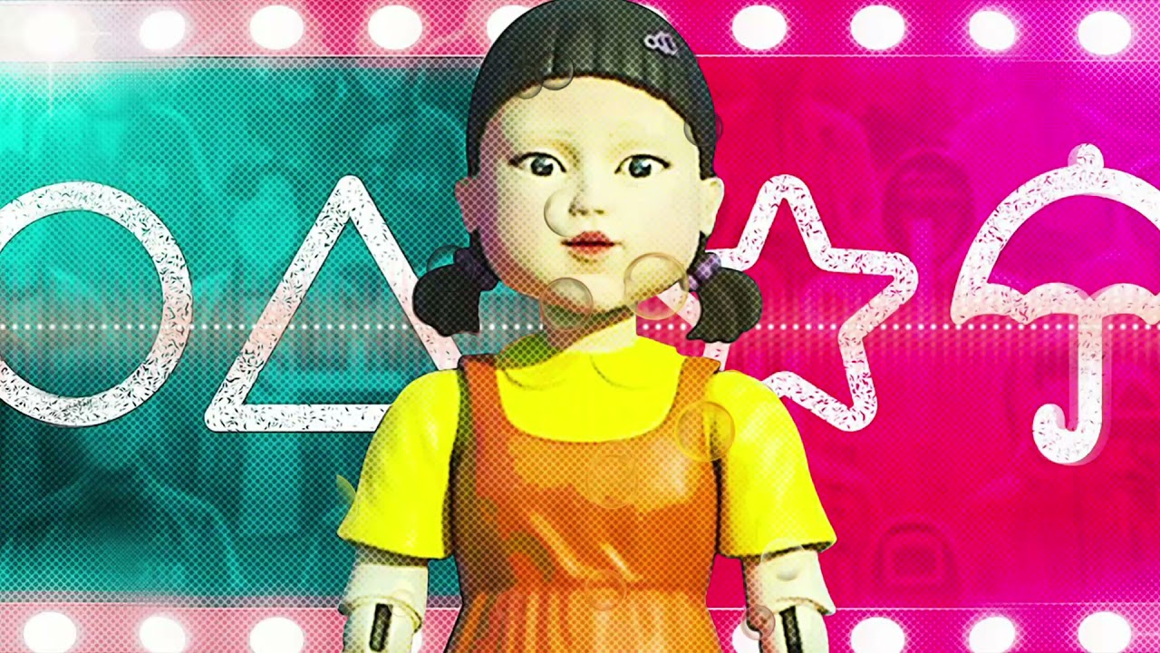 El Juego del Calamar REMIX ELECTRONIC🦑 Jugaremos Mu&eacute;vete Luz Verde 🦑 Mu&ntilde;eca Luz Roja 🦑