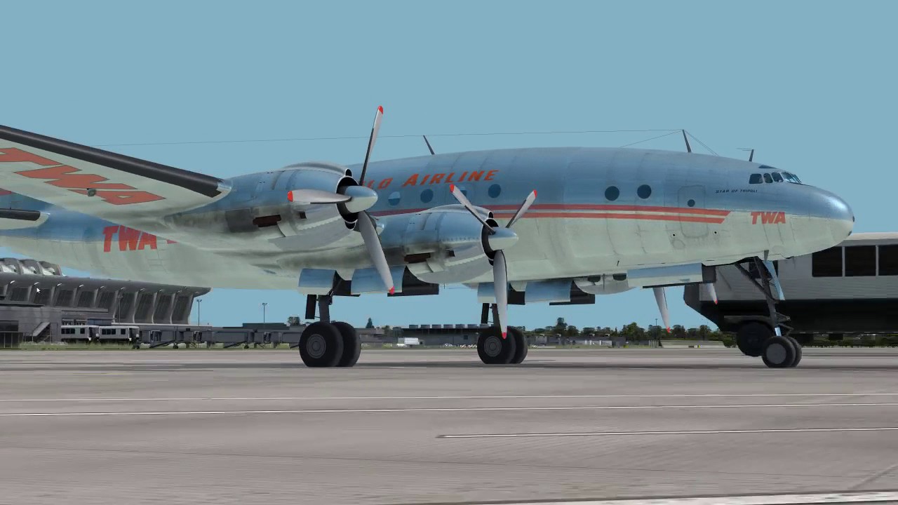 P3D: Enjoying flying a Classical Bird. A2A Connie