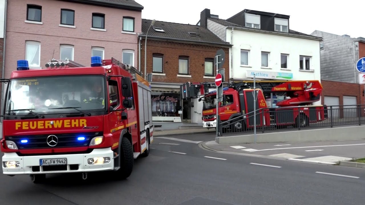 Jahreshauptübung Freiwillige Feuerwehr Würselen Mitte