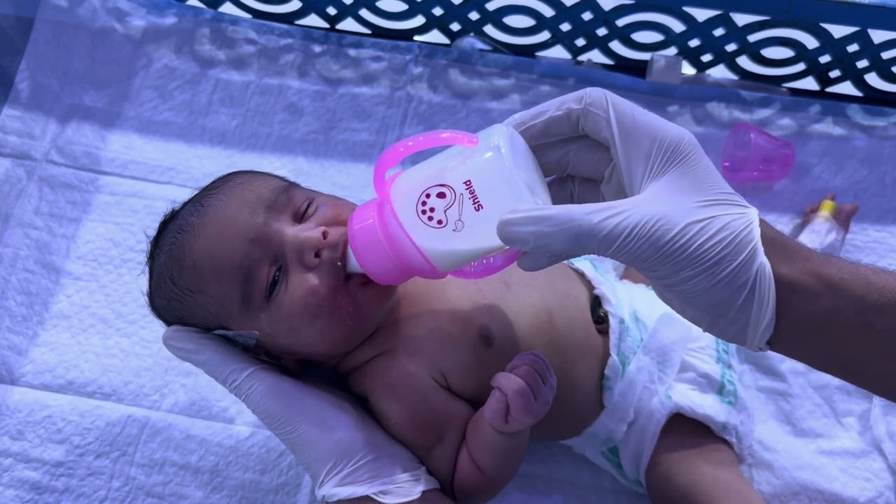 IDM baby condition good oral feeding trial NICU Care lovely moments #nicubabycare #cutebaby 