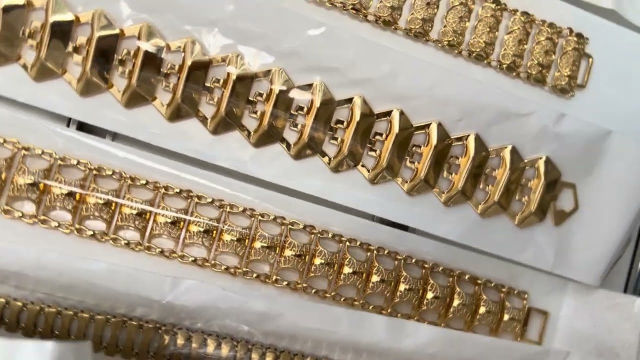 أجمل كورميط نسائي 😍 أساور ذهبية عصرية تناسب كل الأذواق 