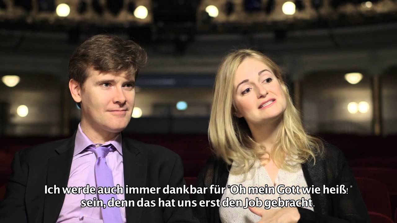 NAT&Uuml;RLICH BLOND Musical - Interview mit Laurence O'Keefe & Nell Benjamin im Ronacher, Wien