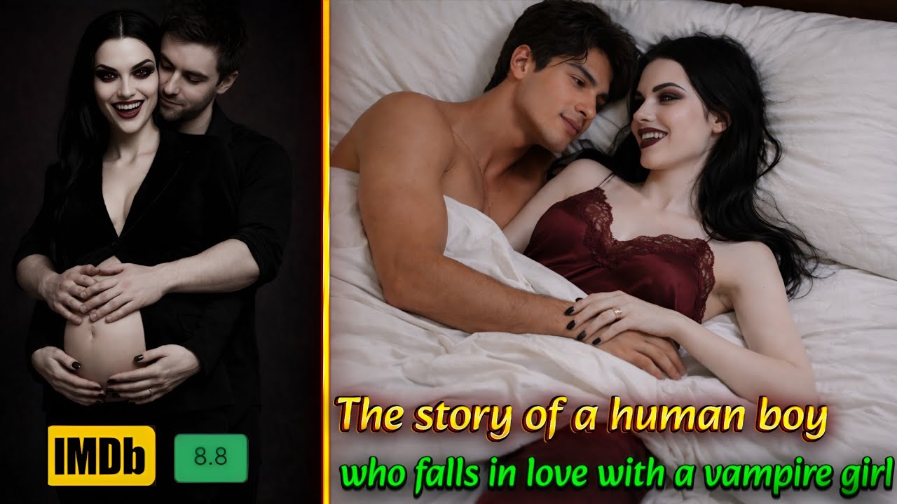 This guy has a crush on a very hot vampire | Having a vampire girlfriend is so cool 💋